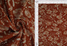 Pleated Geo Floral Interlock Knit