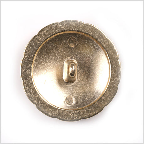 Gold Metal Coat Crest Button - 44L/28mm