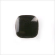 Black and Silver Metal Square Shank Back Button - 18L/11.5mm