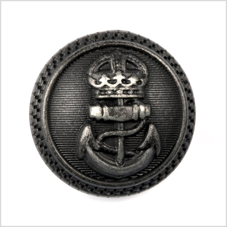 Black Spazz Anchor Button - 40L/25.5mm