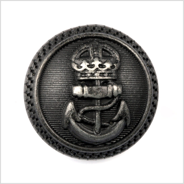Black Spazz Anchor Button - 40L/25.5mm