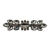 Gunmetal Sew-on Applique - 4" x 0.875"