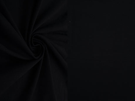 Cotton Spandex Jersey Knit Black