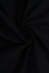 Cotton Spandex Jersey Knit Black