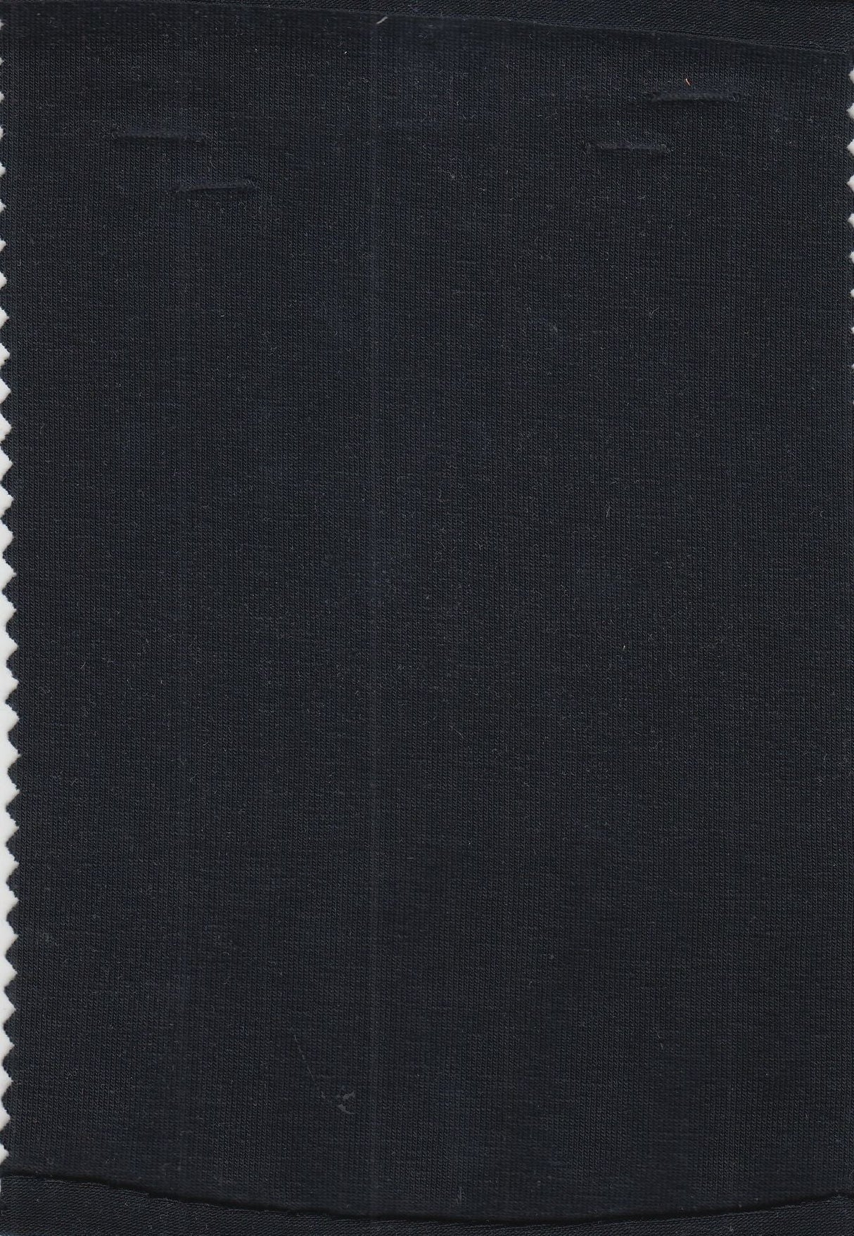 Cotton Spandex Jersey Knit Black