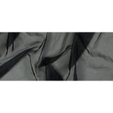 2-Ply Polyester Organza - Black - Zelda Collection