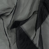2-Ply Polyester Organza - Black - Zelda Collection