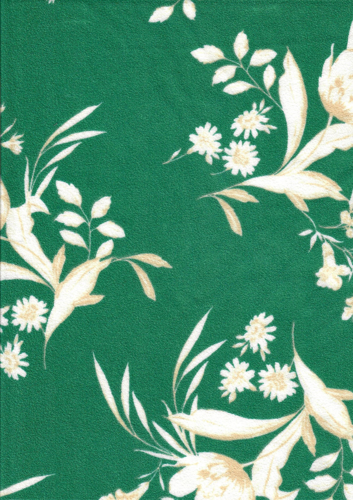 Floral Techno Crepe Stretch Knit Fabric