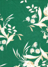 Floral Techno Crepe Stretch Knit Fabric