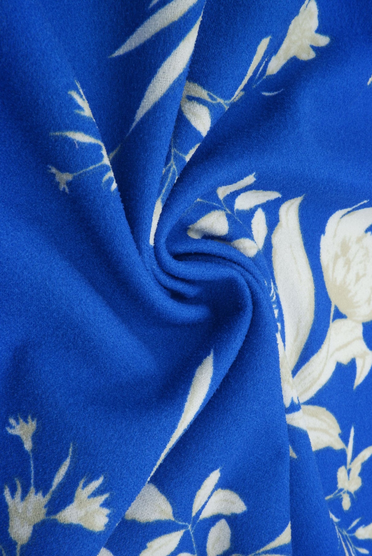 Floral Techno Crepe Stretch Knit Fabric