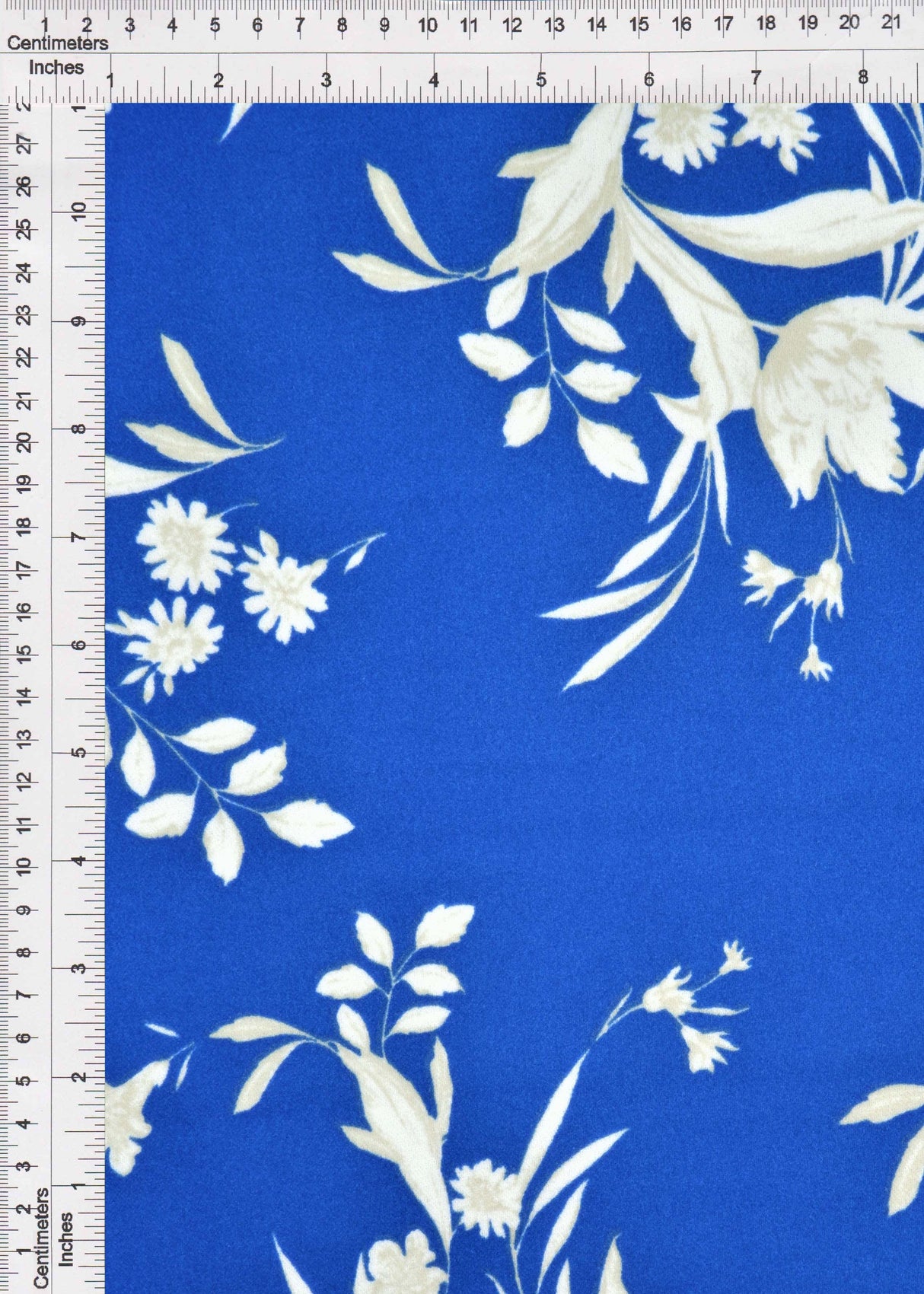 Floral Techno Crepe Stretch Knit Fabric
