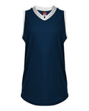 Alleson Athletic Women's Slide Fastpitch V-Neck Sleeveless Jersey