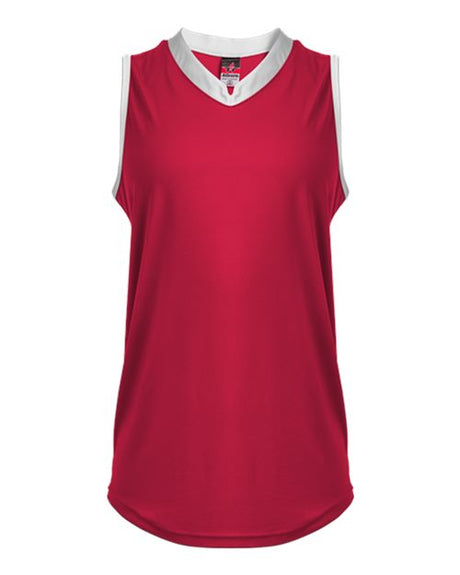 Alleson Athletic Women's Slide Fastpitch V-Neck Sleeveless Jersey