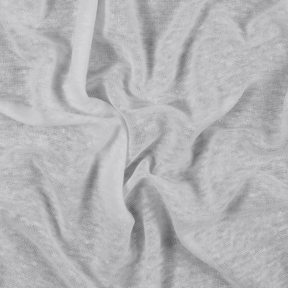 White Linen Knit