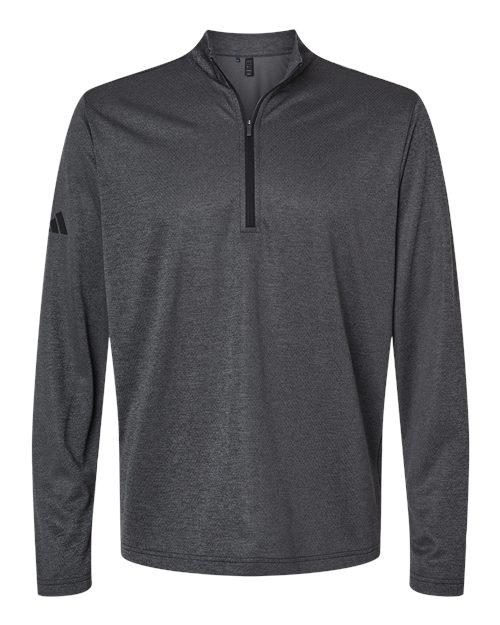 Adidas Men's Space Dyed Quarter-Zip Pullover