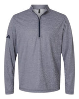 Adidas Men's Space Dyed Quarter-Zip Pullover