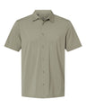 Adidas Men's Full Button Down Short Sleeve Shirt