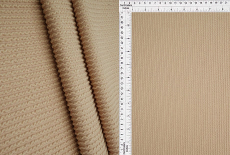 1 Yard Double Knit Cozy Fabric 240 GSM, 56/57? Wide Poly Rayon Spandex Blend