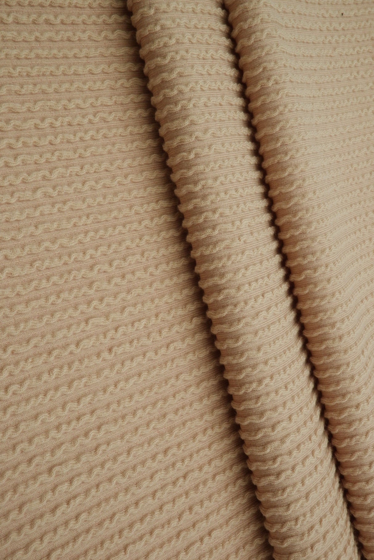 Double Knit Rib Stretch Fabric