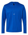 Adidas Men's Lightweight Quarter-Zip Hooded Pullover