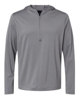 Adidas Men's Lightweight Quarter-Zip Hooded Pullover