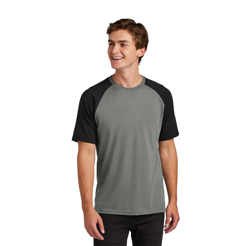 Sport-Tek® Crew Neck Short Sleeve Halftime Raglan Tee