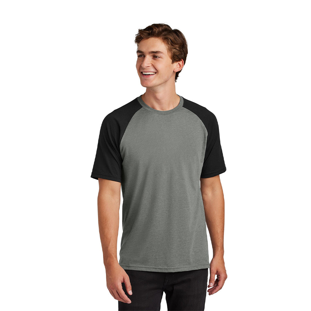 Sport-Tek® Crew Neck Short Sleeve Halftime Raglan Tee
