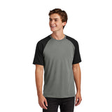 Sport-Tek® Crew Neck Short Sleeve Halftime Raglan Tee