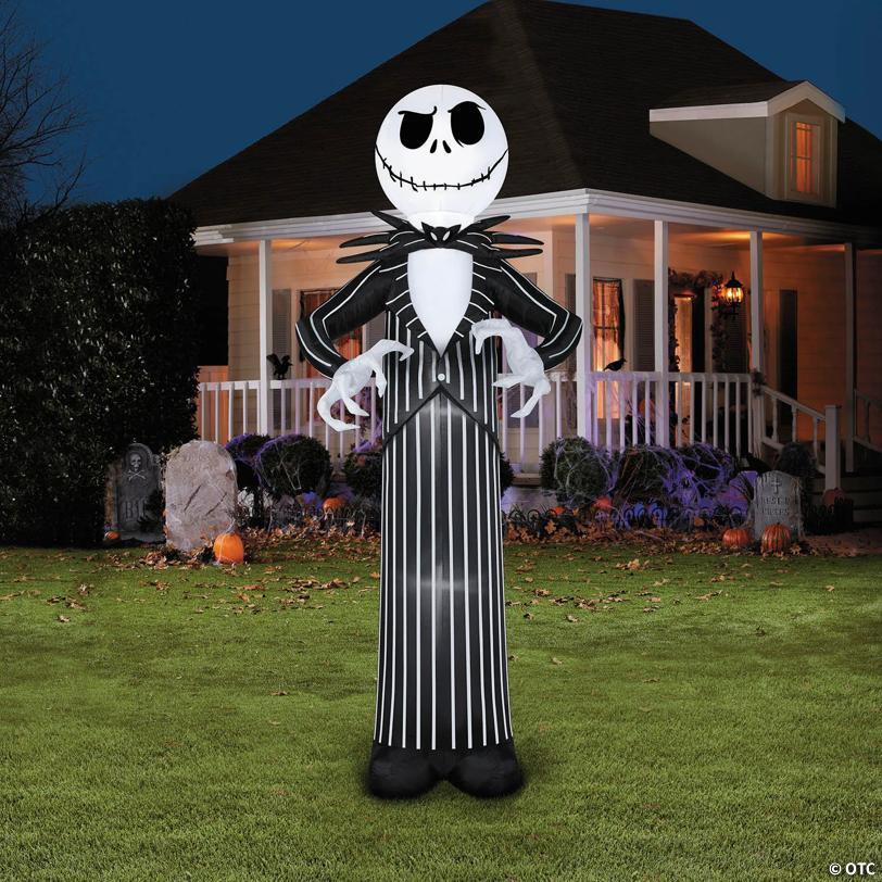 10 Ft. Airblown® Inflatable The Nightmare Before Christmas™ Jack Skellington Outdoor Yard Decoration