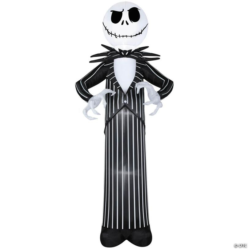 10 Ft. Airblown® Inflatable The Nightmare Before Christmas™ Jack Skellington Outdoor Yard Decoration