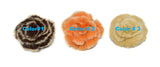 Furry Flower Applique 3" Two-Tone