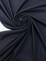 Viscose Polyamide Jacquard Fabric Blue Black Changeant