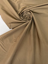Viscose Polyester Jacquard Striped Beige
