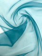 Blue Polyamid Organza