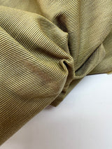 Polyester Moiré Fabric Green Abstract Pattern
