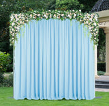 Scuba Backdrop Drape Panel 12 ft x 10 ft Baby Blue