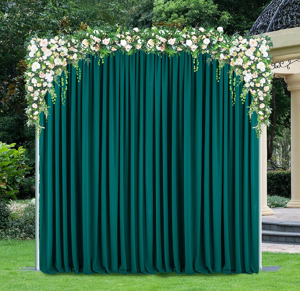 Scuba Backdrop Drape Panel 14 ft x 5 ft Oasis
