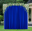 Scuba Backdrop Drape Panel 14 ft x 5 ft Royal Blue