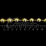 10Mm Pearls String-5 Yds (Gold)