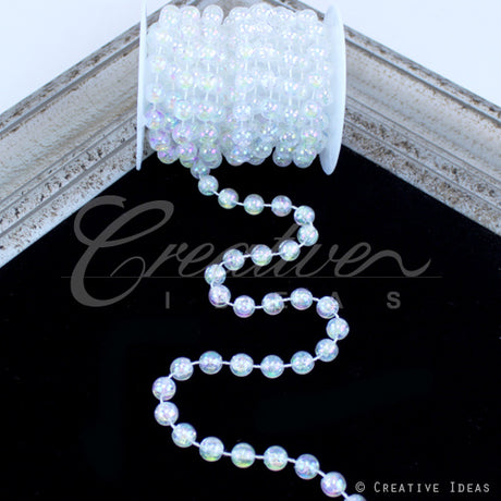 10Mm Pearls String-5 Yds (Iridescent)