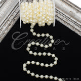 10Mm Pearls String-5 Yds (Ivory)