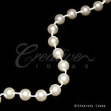 10Mm Pearls String-5 Yds (Ivory)