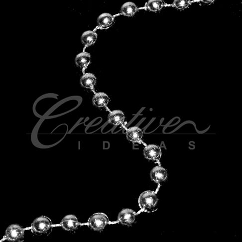10Mm Pearls String-5 Yds (Silver)