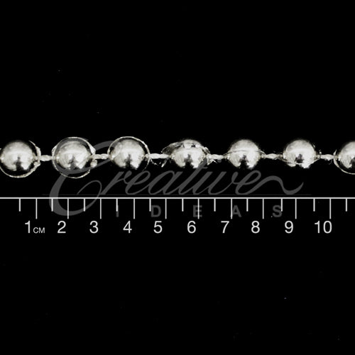 10Mm Pearls String-5 Yds (Silver)