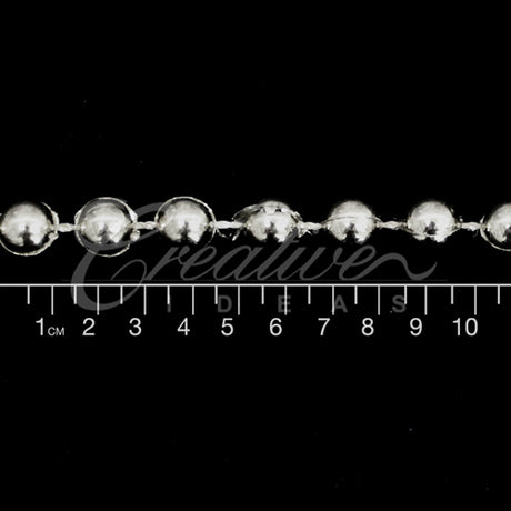 10Mm Pearls String-5 Yds (Silver)