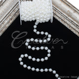 10Mm Pearls String-5 Yds (White)