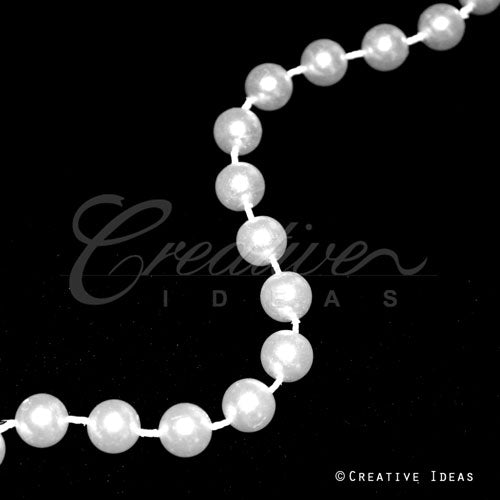 10Mm Pearls String-5 Yds (White)