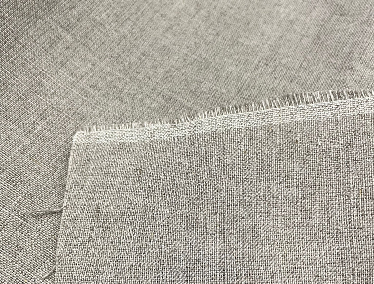 1 Yard Pure Linen Natural Extra Wide Fabric Heavyweight 10 oz 87 Inches Wide