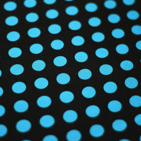 E-Z Dots Nylon Spandex Fabric - Large Polka Dots Print, 58/60" Width (1 Yard)