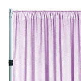 Velvet Backdrop Drape Panel 14 ft x 57 in Lavender